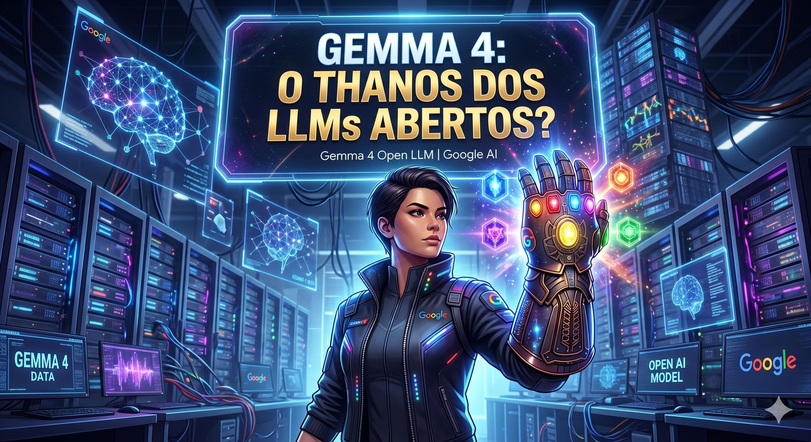 ⚡ Gemma 4: A Google Lançou o Thanos dos LLMs Abertos?